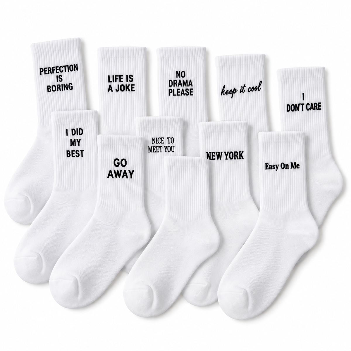 Chaussettes Messages